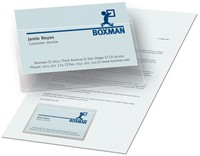 VISITEKAARTTAS 3L 10114 95X60MM ZELFKL 100 Stuk