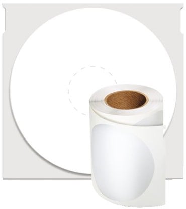 LABEL ETIKET DYMO 14681 57MM DIAMETER CD/DVD WIT 160 Stuk