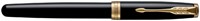 Vulpen Parker Sonnet black lacquer GT medium-2