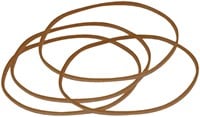 Elastiek Standard Rubber Bands 18 80x1.5mm 500gr 1660 stuks bruin