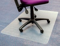 Stoelmat Floortex PVC 120x90cm voor zachte vloeren retailpak-3
