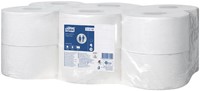 Toiletpapier Tork T2 Universal jumbo klein 1-laags 240m wit 110163-2