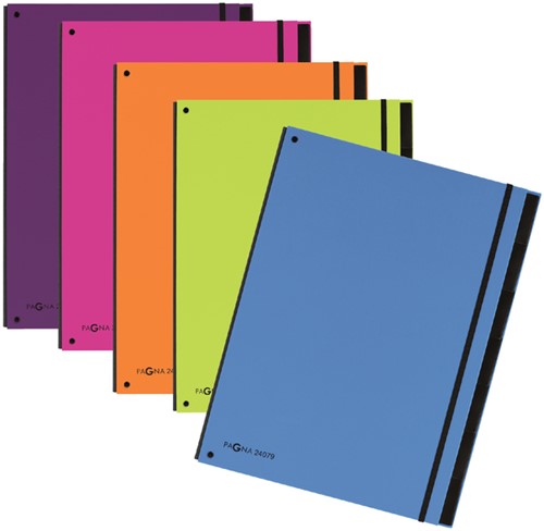 Sorteermap Pagna Trend A4 7 tabs oranje-3