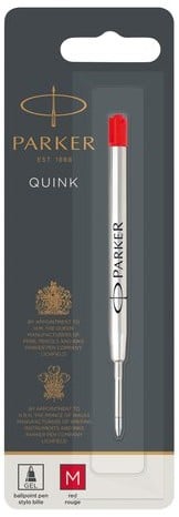 GELSCHRIJVERVULLING PARKER 0.7MM ROOD 1 Stuk