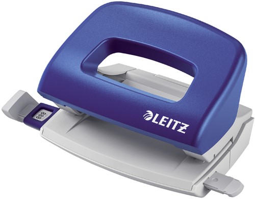 Perforator Leitz NeXXt mobiele 10 vel blauw