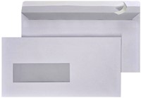 Envelop Quantore 110x220mm venster 3x10cm links zelfklevend 25 stuks-3