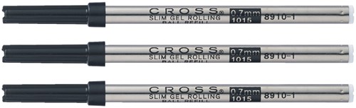 Rollerpenvulling Cross classic century en Click medium zwart-3