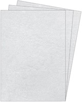 Voorblad Fellowes A4 lederlook wit 100 stuks-2