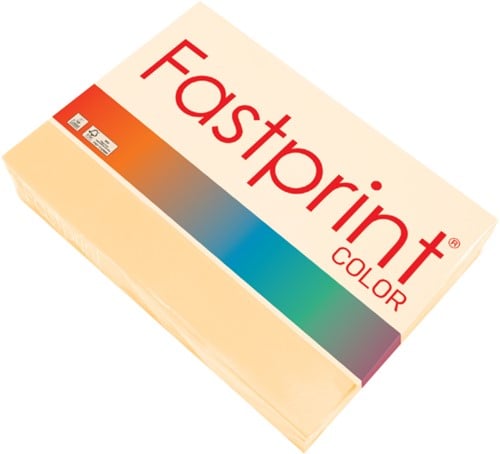 KOPIEERPAPIER FASTPRINT A4 120GR DONKERCHAMOIS 250 Vel