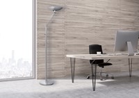 Vloerlamp Unilux Varialux zilvergrijs-2