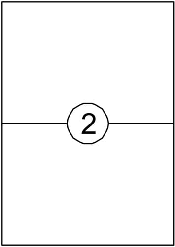 Etiket Quantore 210x148mm 200 stuks