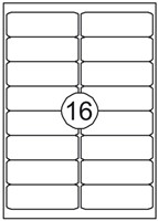 ETIKET RILLSTAB L/I/K 99.1X33.9MM 1600ST 100 VEL