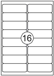 ETIKET RILLSTAB L/I/K 99.1X33.9MM 1600ST 100 VEL
