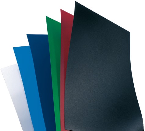 Voorblad GBC A4 Polycover 300micron blauw 100 stuks-3