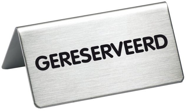 INFOBORD PICTOGRAM DURABLE GERESERVEERD 36X85X50MM 1 STUK One-Stop-Office-Shop.nl