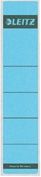 Rugetiket Leitz smal/kort 39x192mm zelfklevend blauw