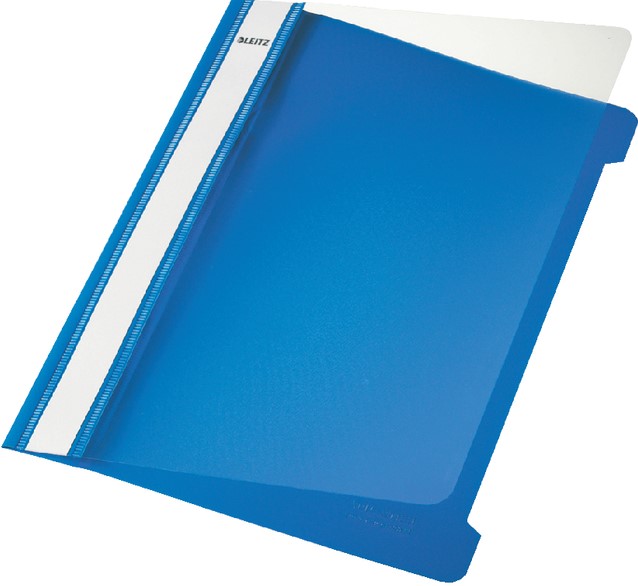 doden Dusver Hesje Snelhechter Leitz standaard A5 PVC blauw One-Stop-Office-Shop.nl