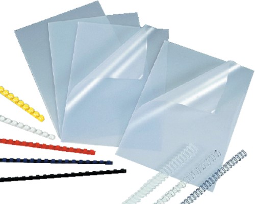 Voorblad Fellowes A4 PP 500micron transparant lijnen 50 stuks-3
