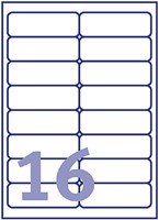 Etiket Avery J8162-10 99.1x33.9mm wit 160 etiketten-2
