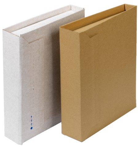 VERZENDDOOS ORDNERVERPAKKING 320X290X35/80MM BRUIN 25 Stuk-3