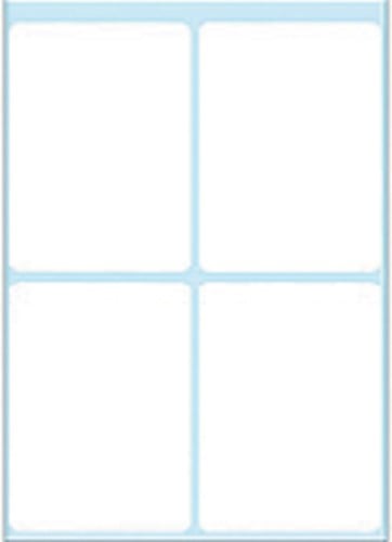 Etiket HERMA 3755 40x55mm wit 28 stuks