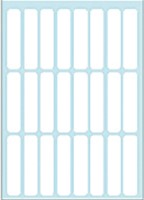 Etiket HERMA 3724 8x36mm wit 168 stuks