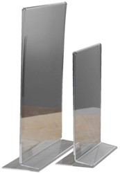 KAARTHOUDER OPUS 2 A6 T-STANDAARD STAAND ACRYL 1 Stuk