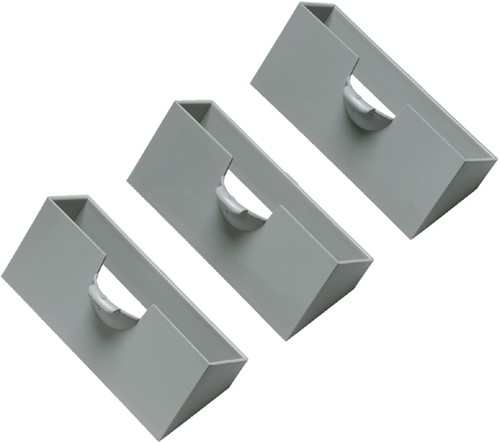 Kaarthouder tbv T-kaart Djois 77mm grijs