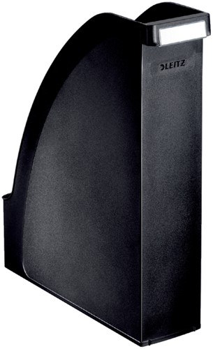 Tijdschriftencassette Leitz plus A4 zwart