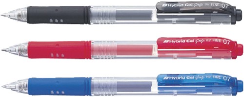 Gelschrijver Pentel K157 medium blauw-3