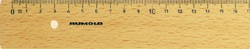 Liniaal Rumold FL230/30 300mm hout