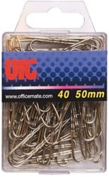 PAPERCLIP OIC 50MM ZILVER 40 Stuk