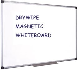 WHITEBOARD QUANTORE 60X90CM GELAKT 1 Stuk