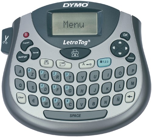 Labelprinter Dymo LetraTag 100T draagbaar azerty 12mm zilver-2