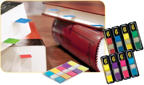 Indextabs Post-it 6834 11,9x43,1mm assorti 140 tabs-2