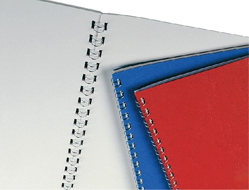 Draadrug GBC 10mm US/21rings A4 zwart 100stuks-3