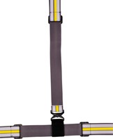 Wowow Cross Wrap gordel, met reflecterende stroken, in de hoogte en breedte verstelbaar-2