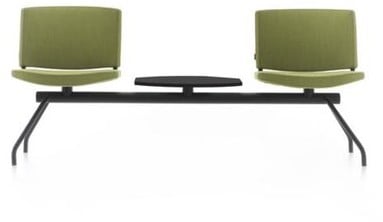 Wachtkamerbank Kurvi 2-zits met tafelblad Atelier DeBerenn Van Lith Supplies One-Stop-Office-Shop