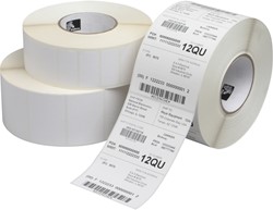 ZEBRA ETIKET 101.6X76.2X25.4 DT930 PERMANENT MET PERFORATIE
