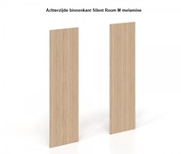 Achterzijde binnenkant Silent Room M melamine