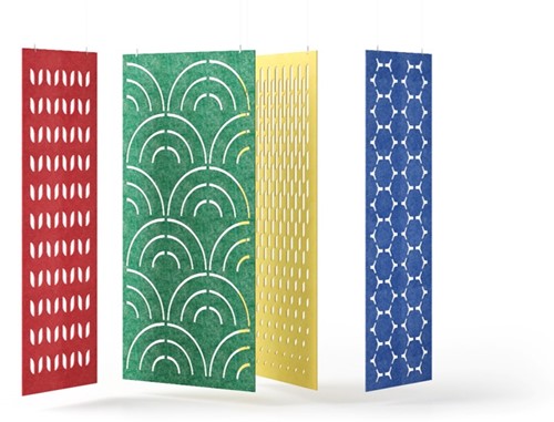 Acoustic Artwork Partition PET Felt Partition