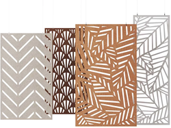 Acoustic Artwork Partition PET Felt Partition