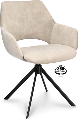 Vergaderstoel Akos Draaipoot