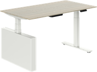 Wang/Leg Cover voor Ergonice Pro 80 cm breed - Grijs