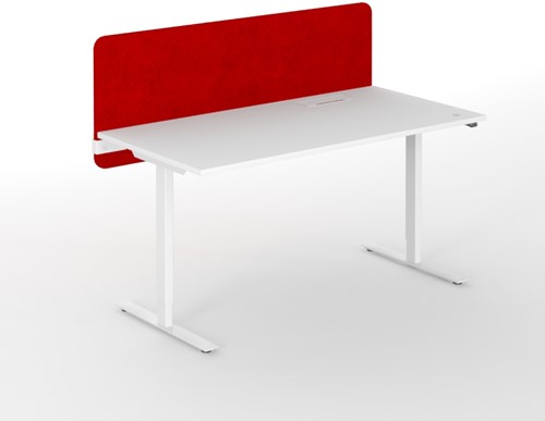Akoestische wand top 530 stofgroep synergy - in hoogte verstelbaar