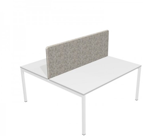 Akoestische tussenwand Top 530 voor duo bureaus stofgroep Synergy