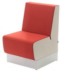 Aura Cafe 1-zits L60cm- half-hoog compleet gestoffeerd prijs vanaf