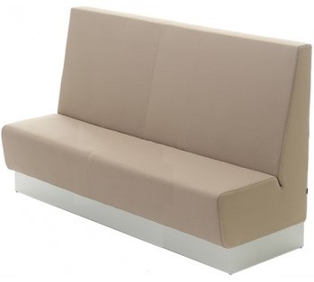 Aura Cafe L180cm- 3-zits hoog compleet gestoffeerd prijs vanaf