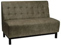 Bank horeca - 120 cm - Bruin