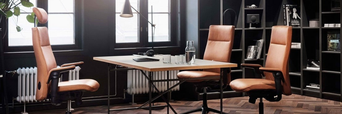 Top 4 leren bureaustoelen  